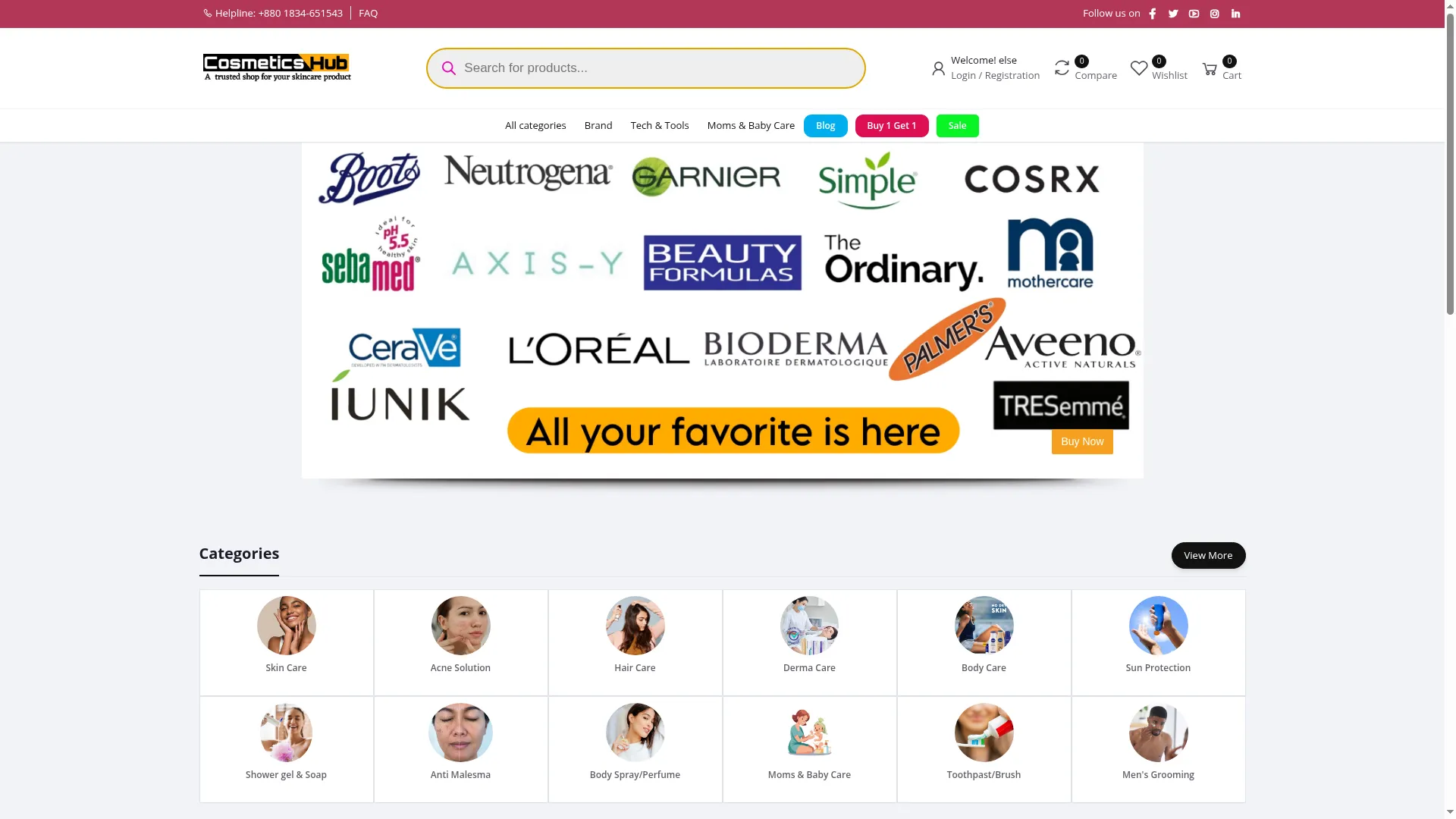 Cosmeticshub-bd.com
