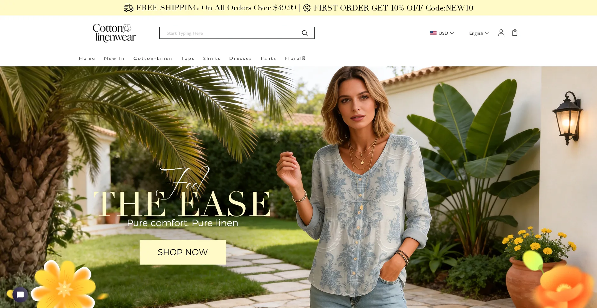 Cottonlinenwear.com