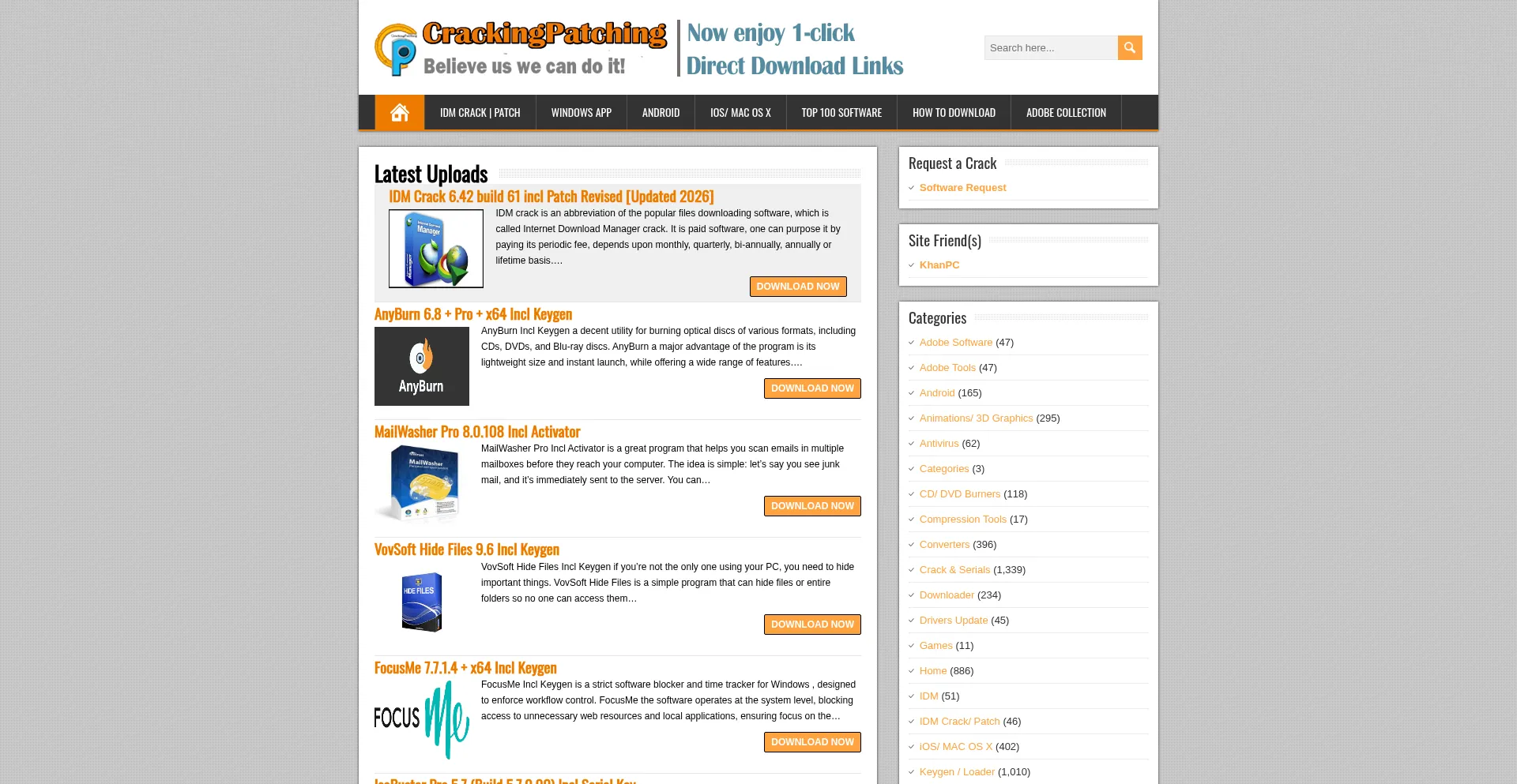 Crackingpatching.com