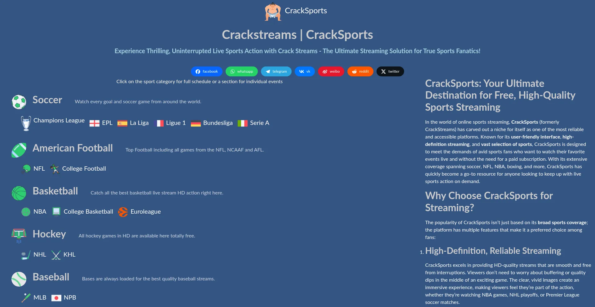 Cracksports.me