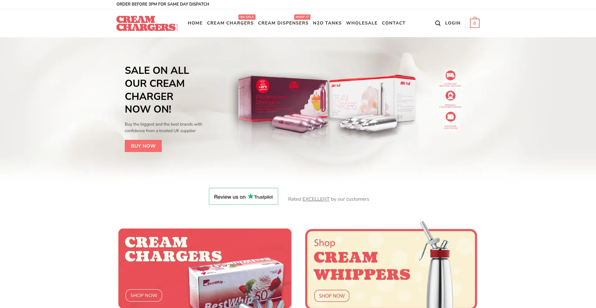 Creamchargers.co.uk