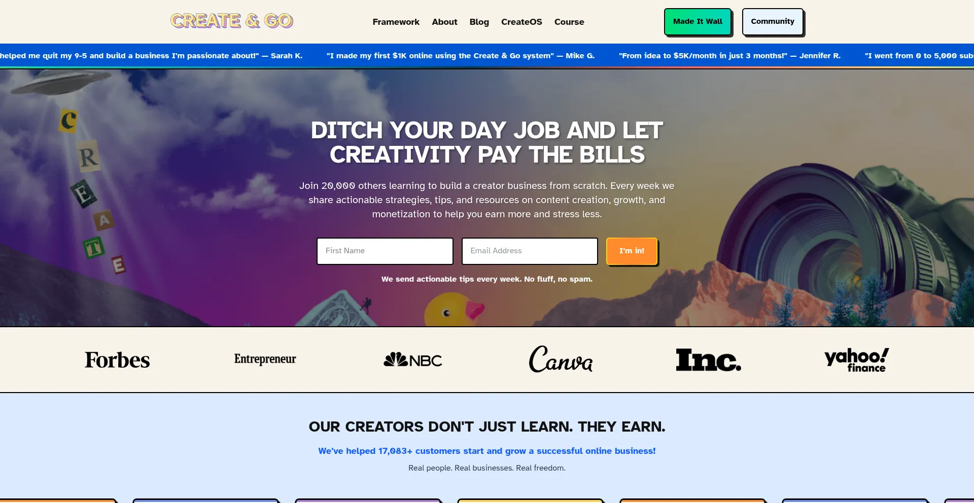 Createandgo.com