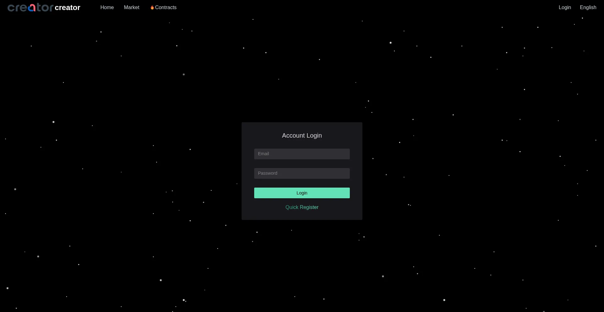 Website screenshot of Creatorcoeuo.com