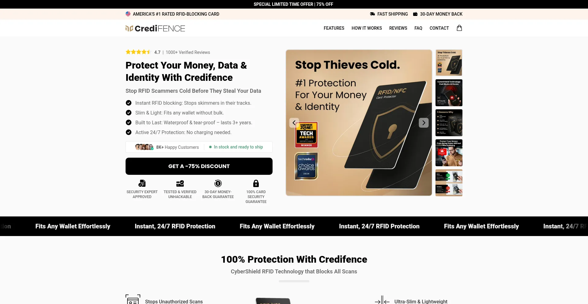 Credifence.checkoutera.com