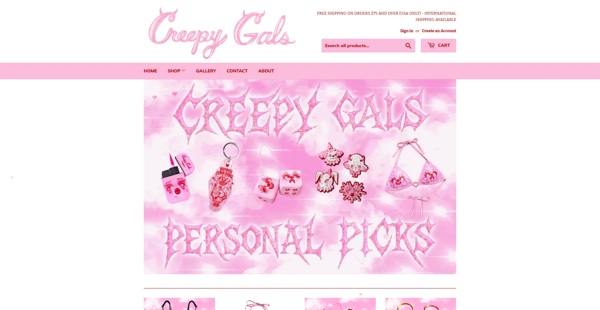 Creepygals.com