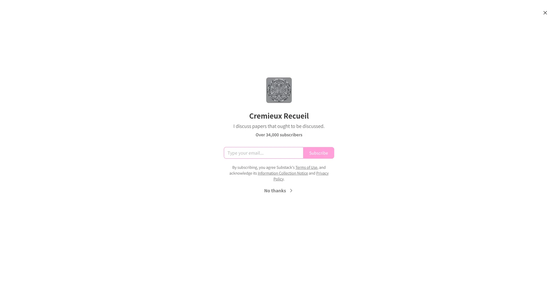 Cremieux.xyz