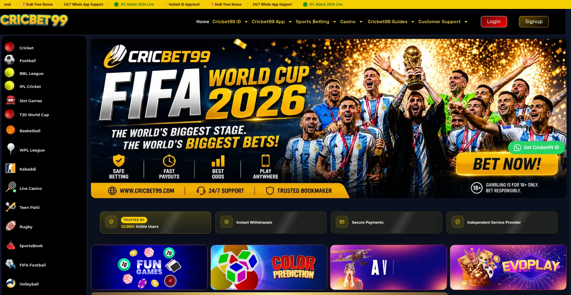 Criccbet99.com