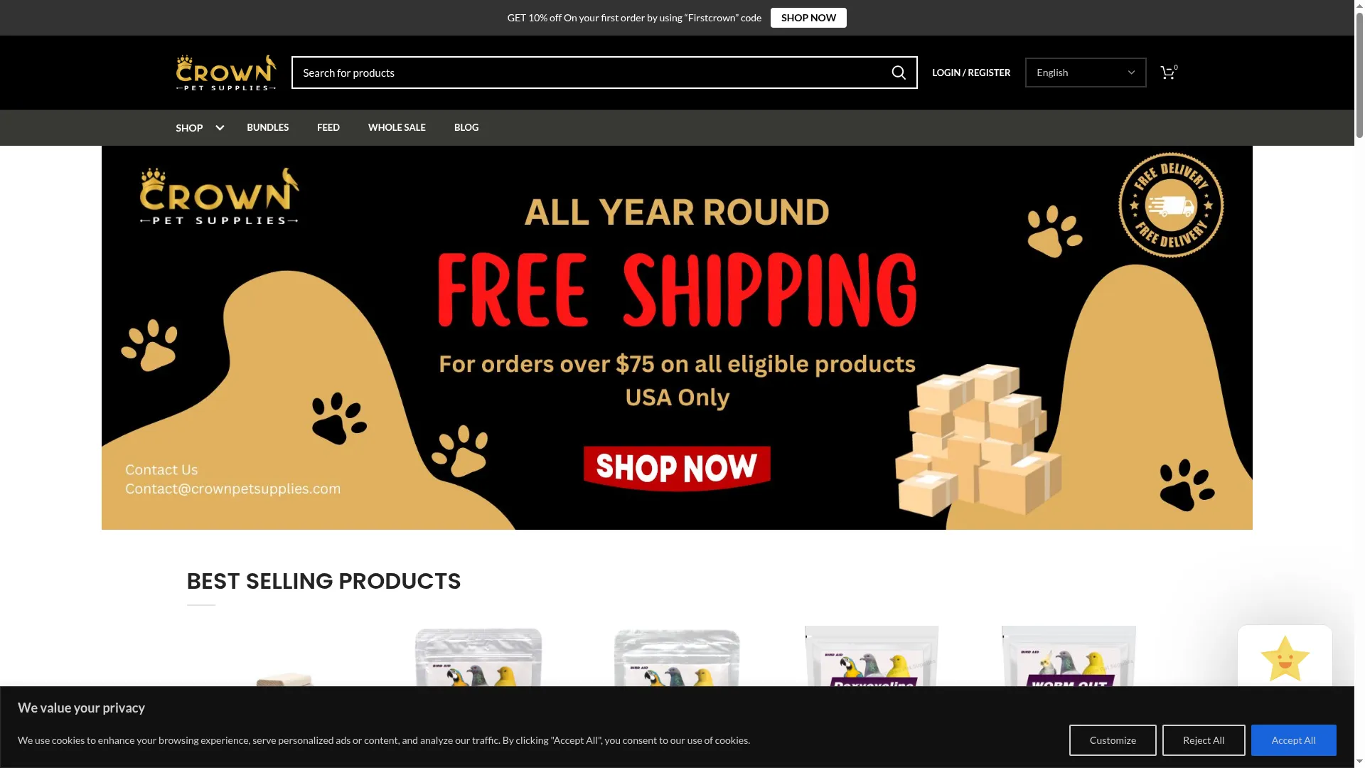 Crownpetsupplies.com
