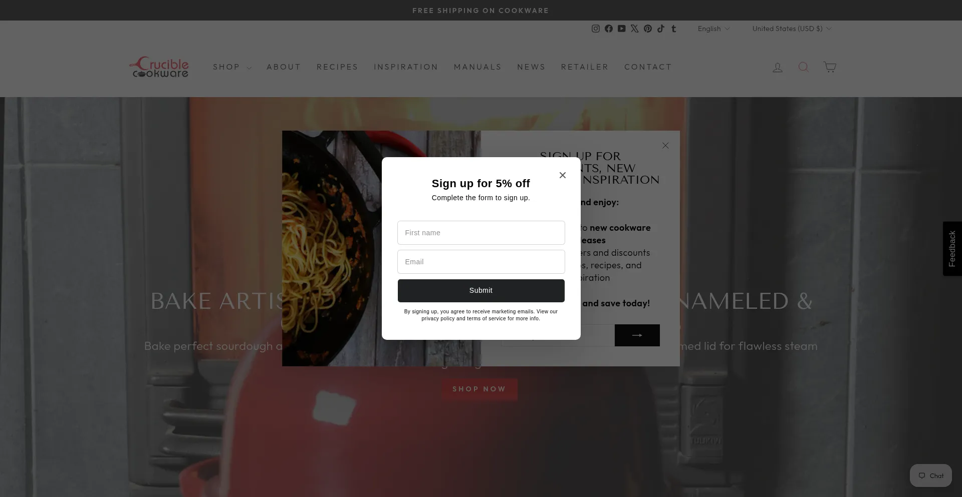 Cruciblecookware.com