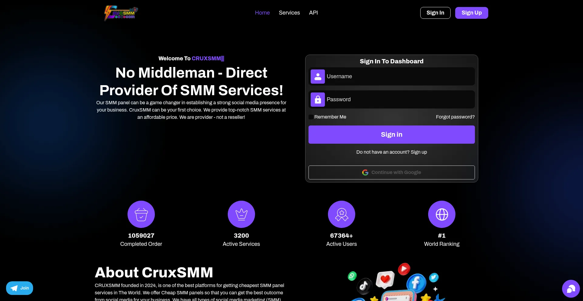 Cruxsmm.com