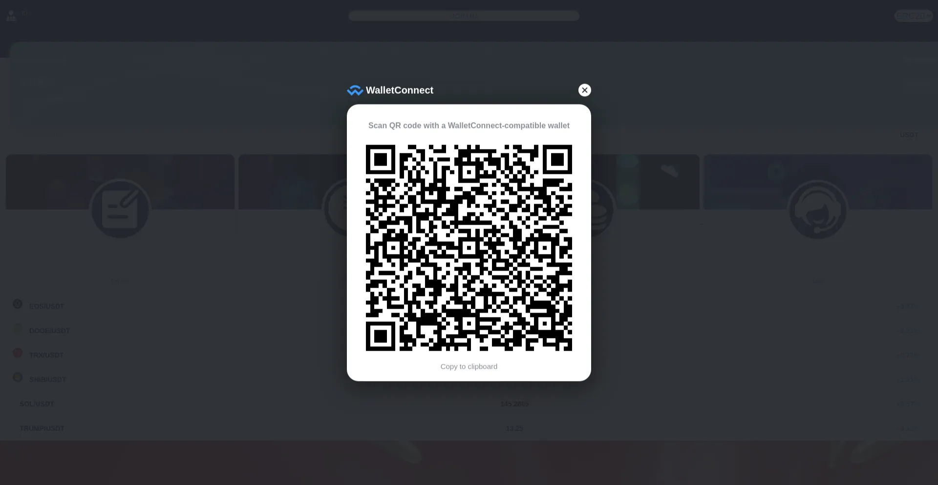 Website screenshot of Crypto.cryptts.com