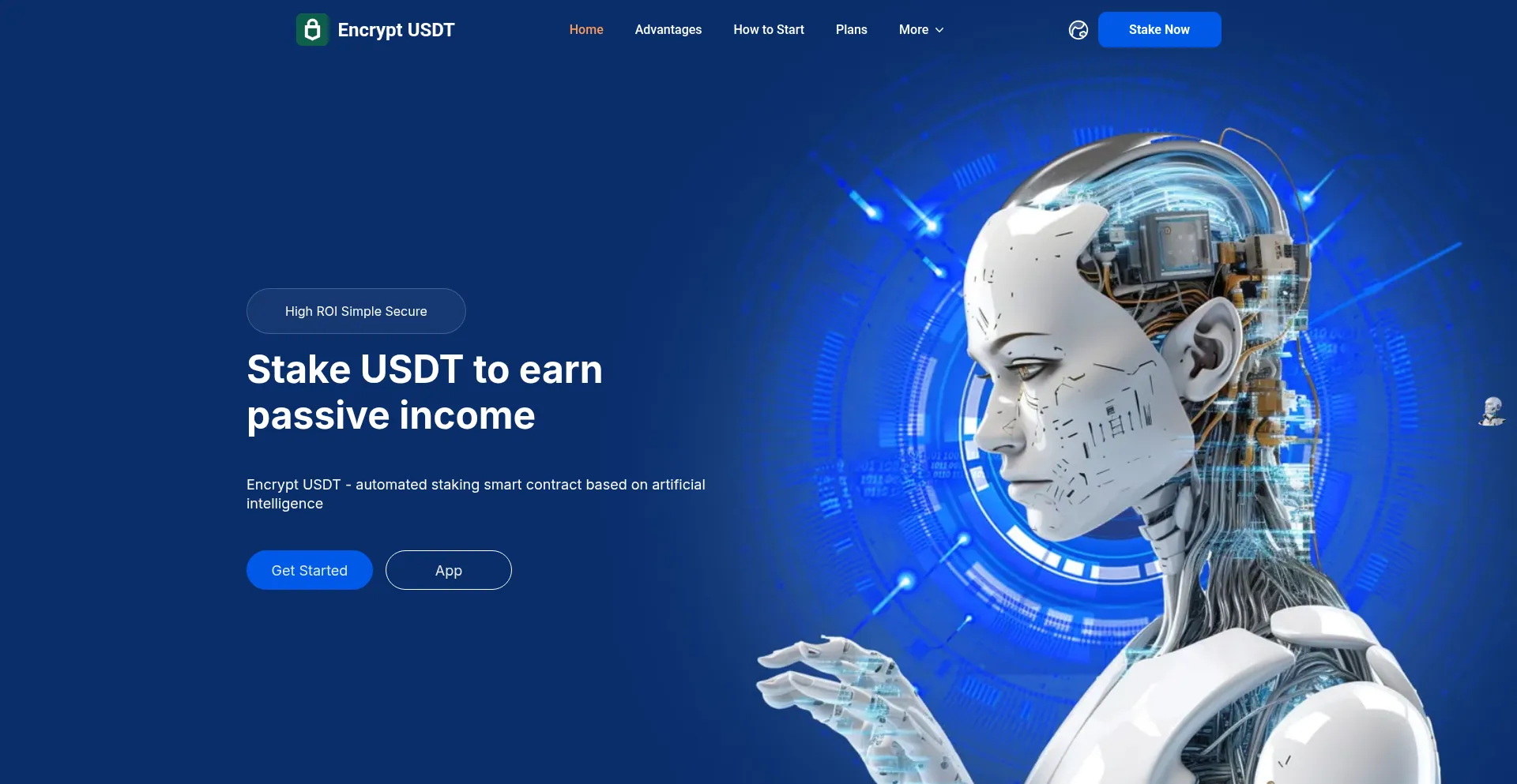Website screenshot of Cryptocurrency5.com