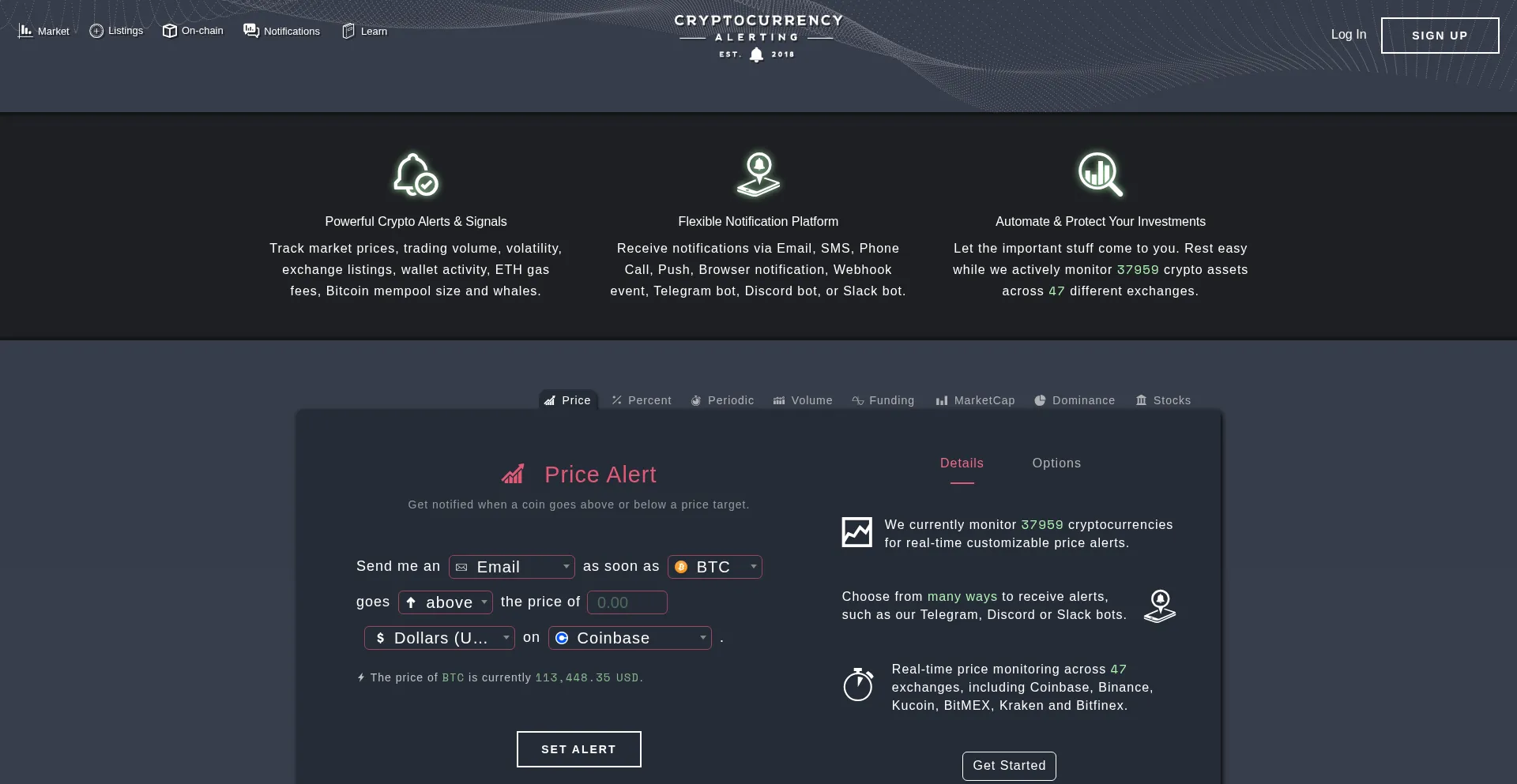 Cryptocurrencyalerting.com