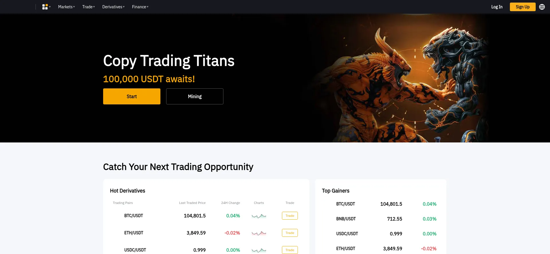 Website screenshot of Cryptoex8.com