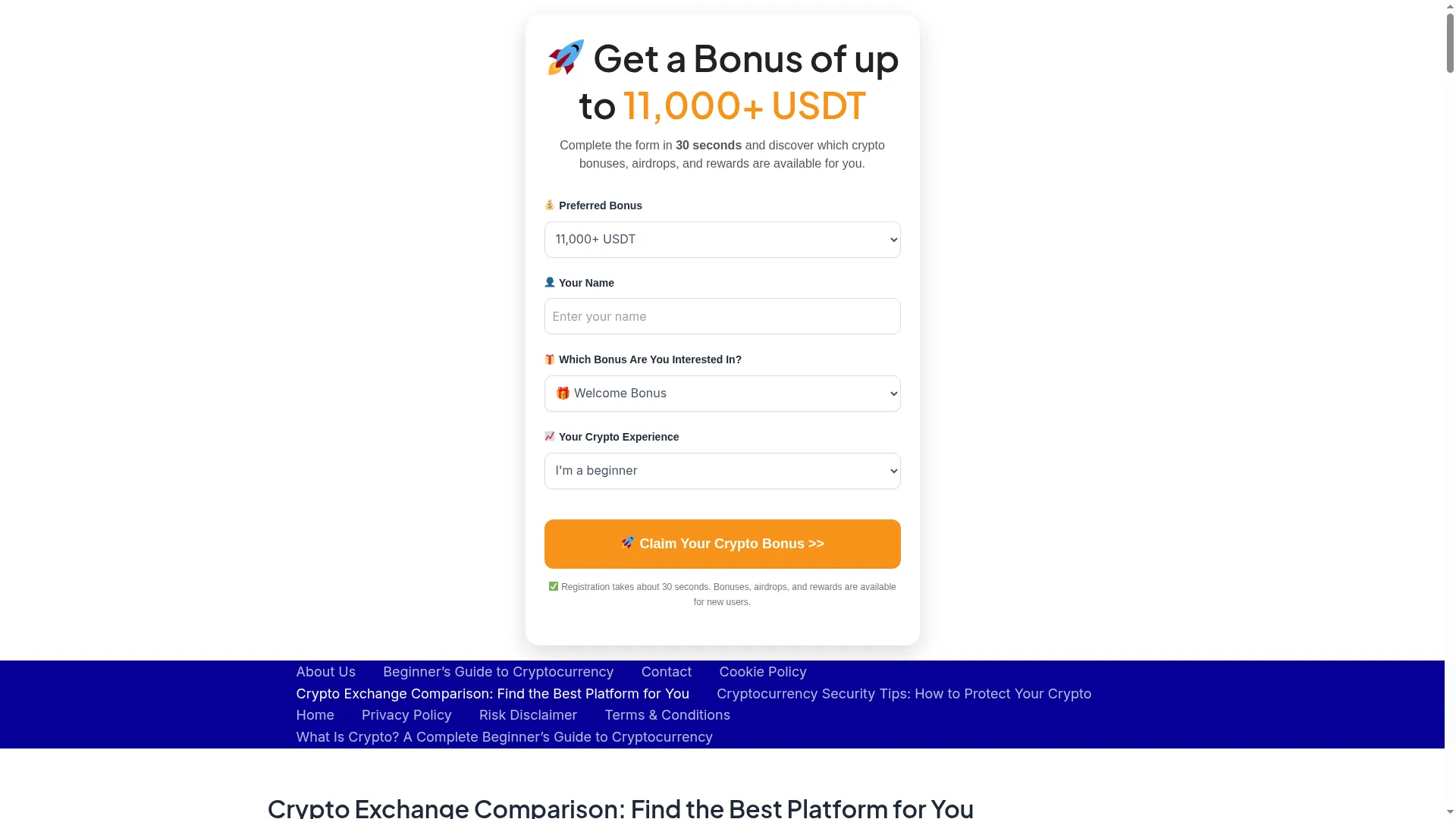 Cryptoexchangebonus.com