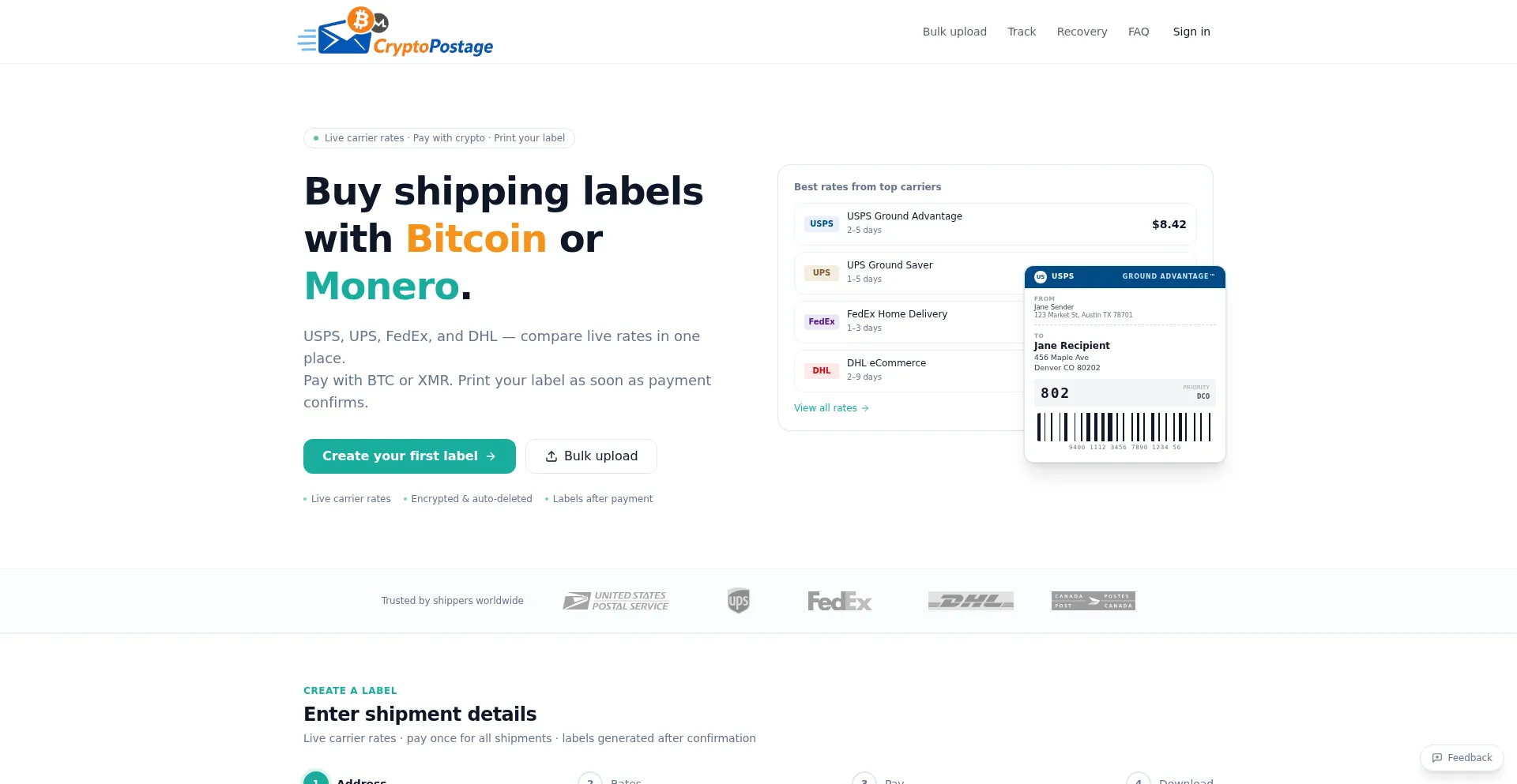 Cryptopostage.xyz