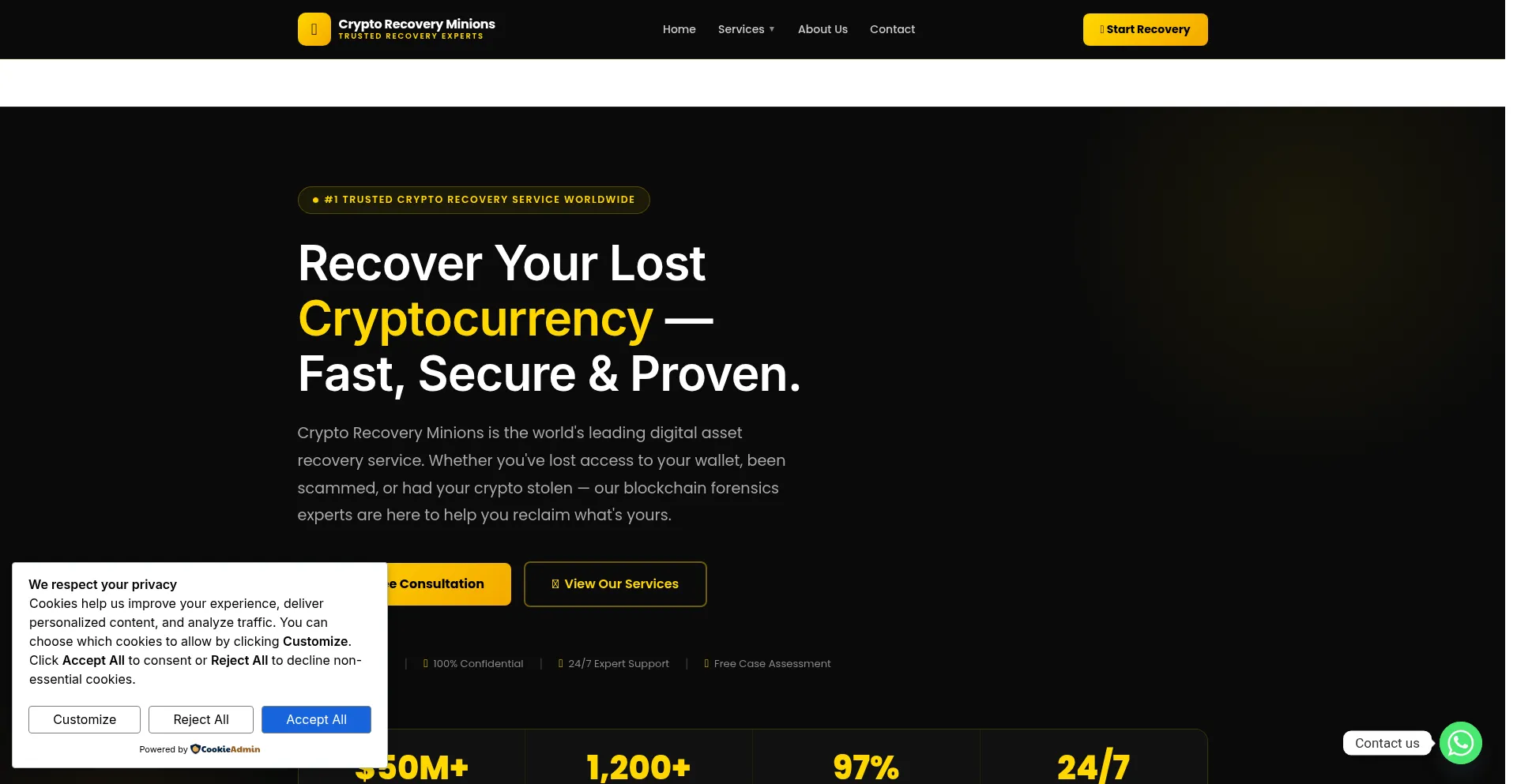 Cryptorecoveryminions.com