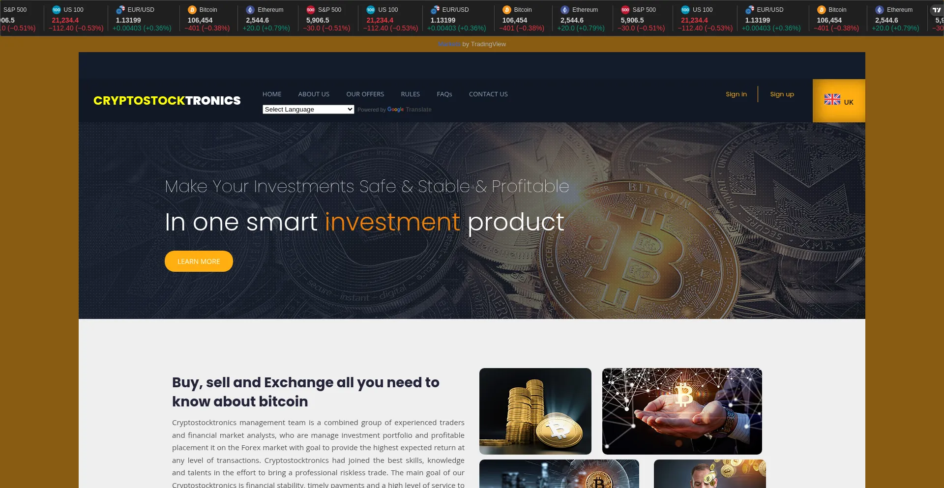 Cryptostocktronics.com
