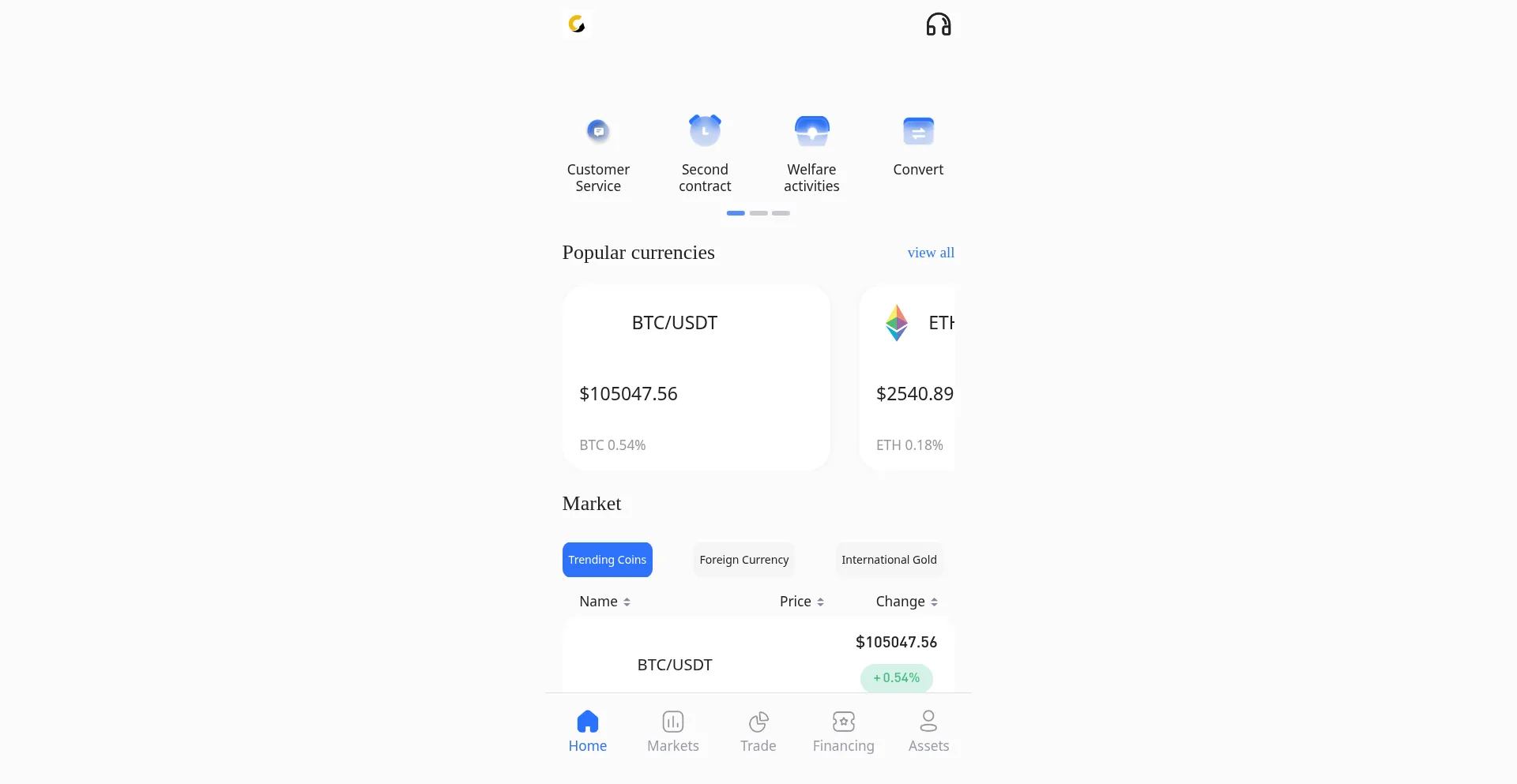 Website screenshot of Cryptous-mart.cc