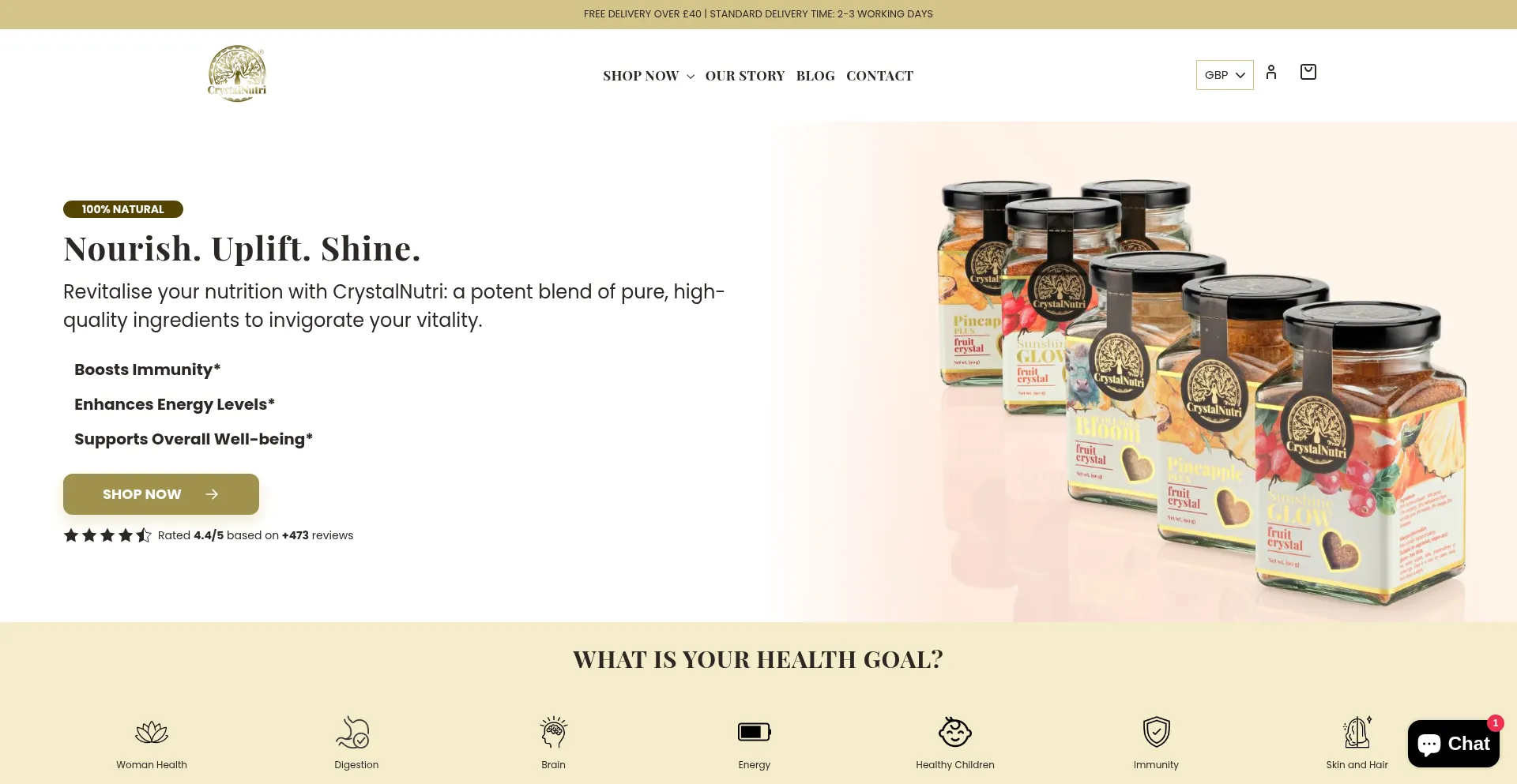 Crystalnutri.co.uk