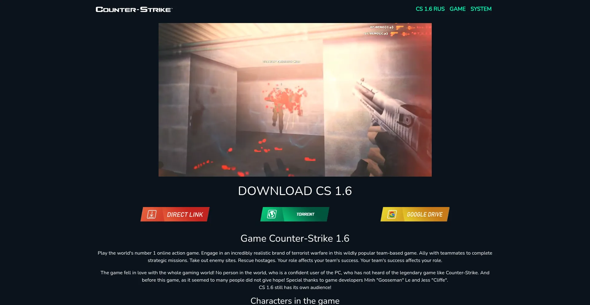 Website screenshot of Cs-proof.net