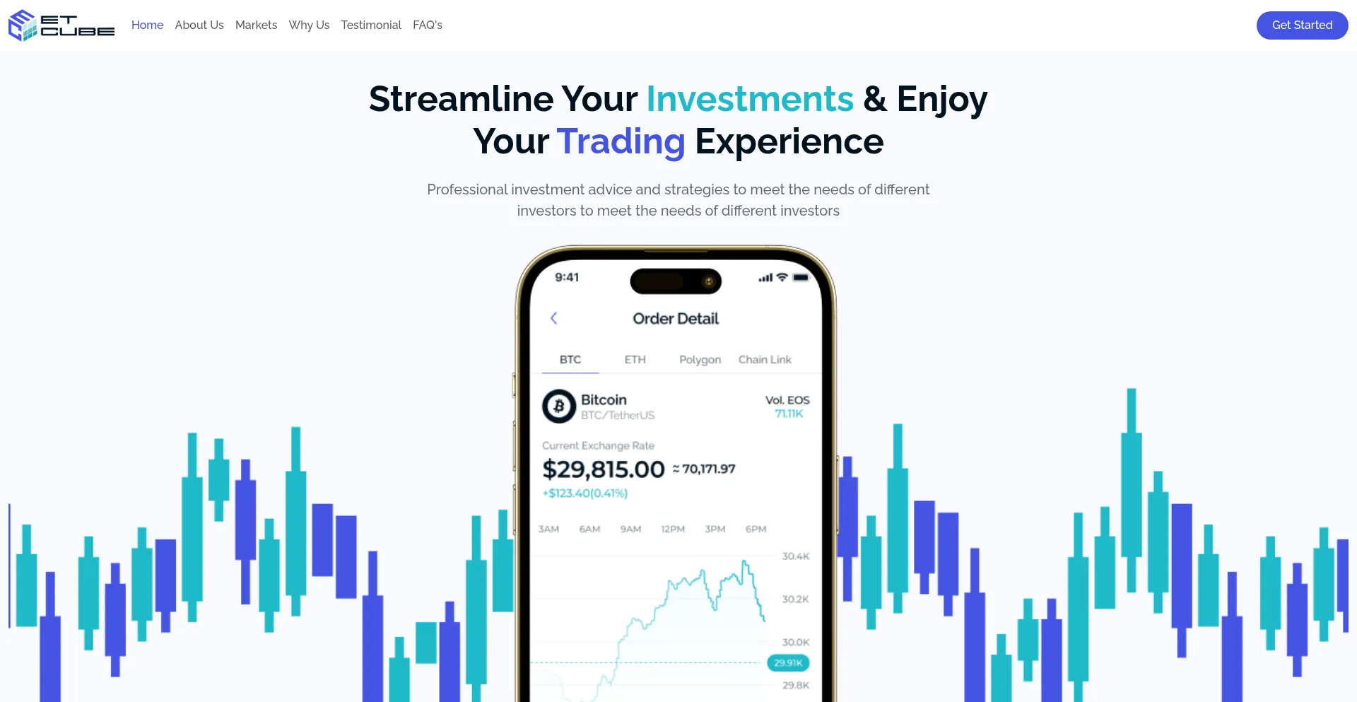 Website screenshot of Cubeonex.com