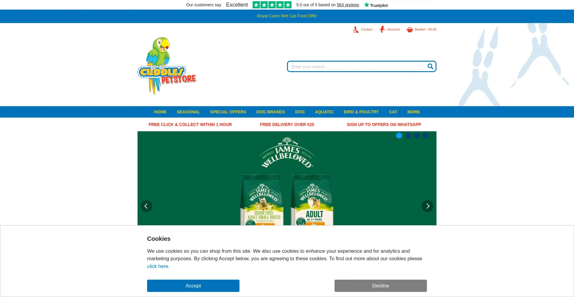 Cuddlespetstore.com