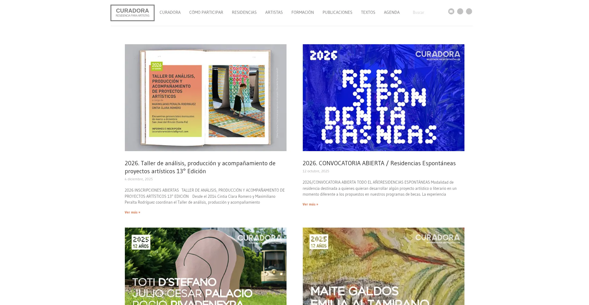 Curadoraresidencia.com.ar