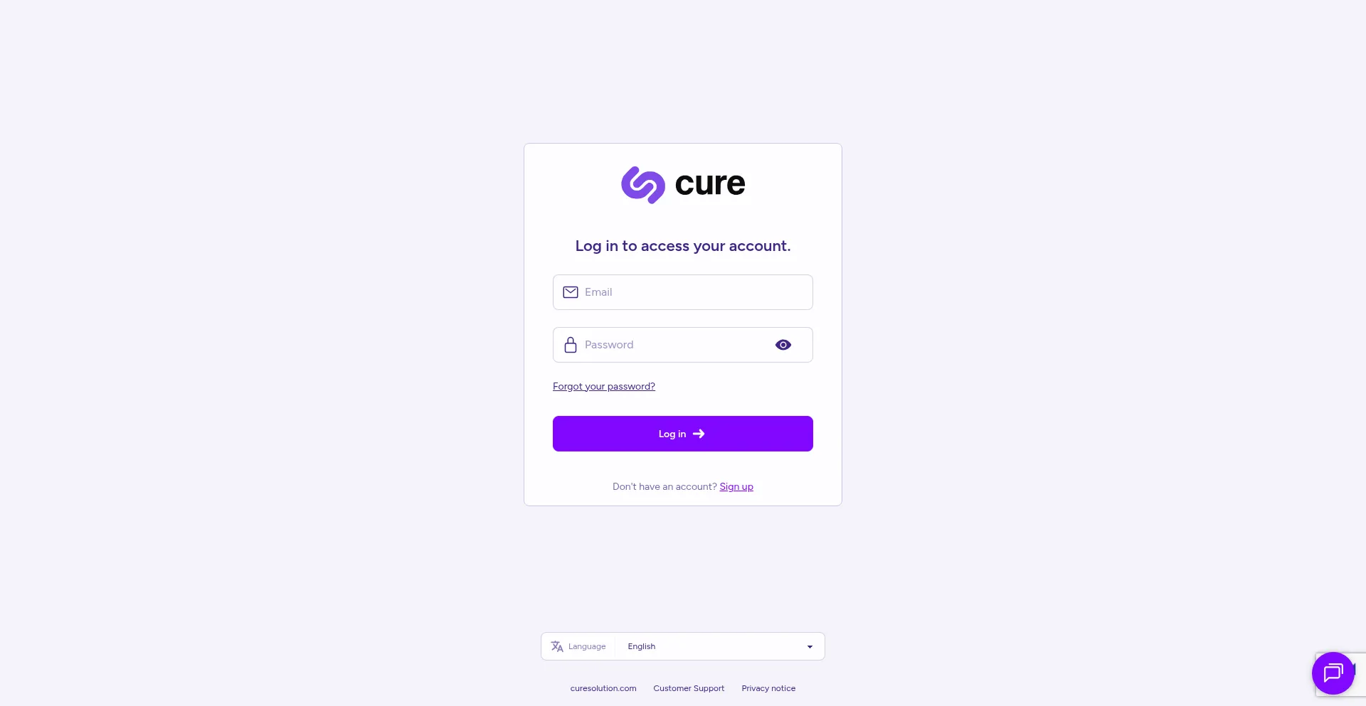 Cure.one.arivo.com