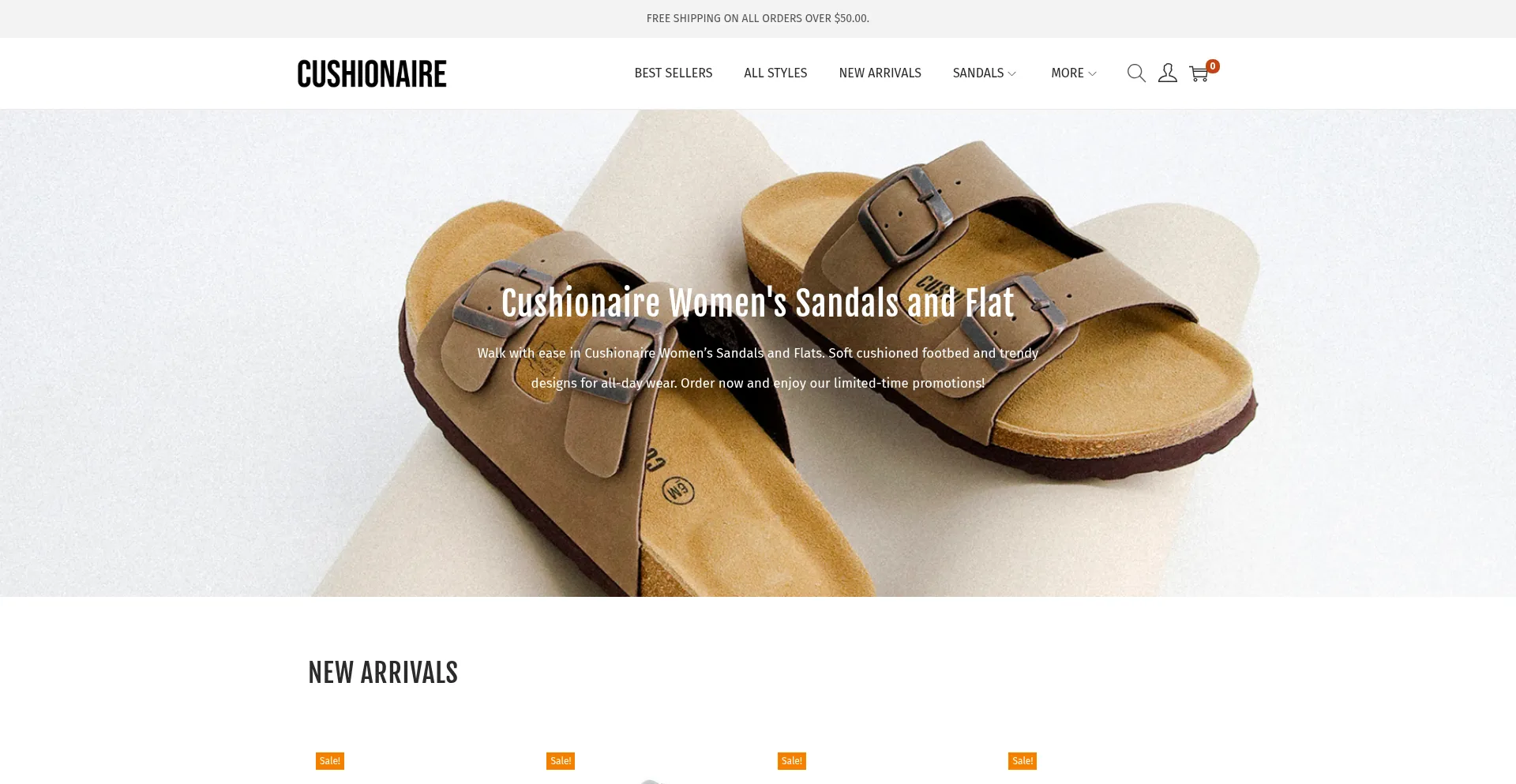 Cushionairefootbed.com