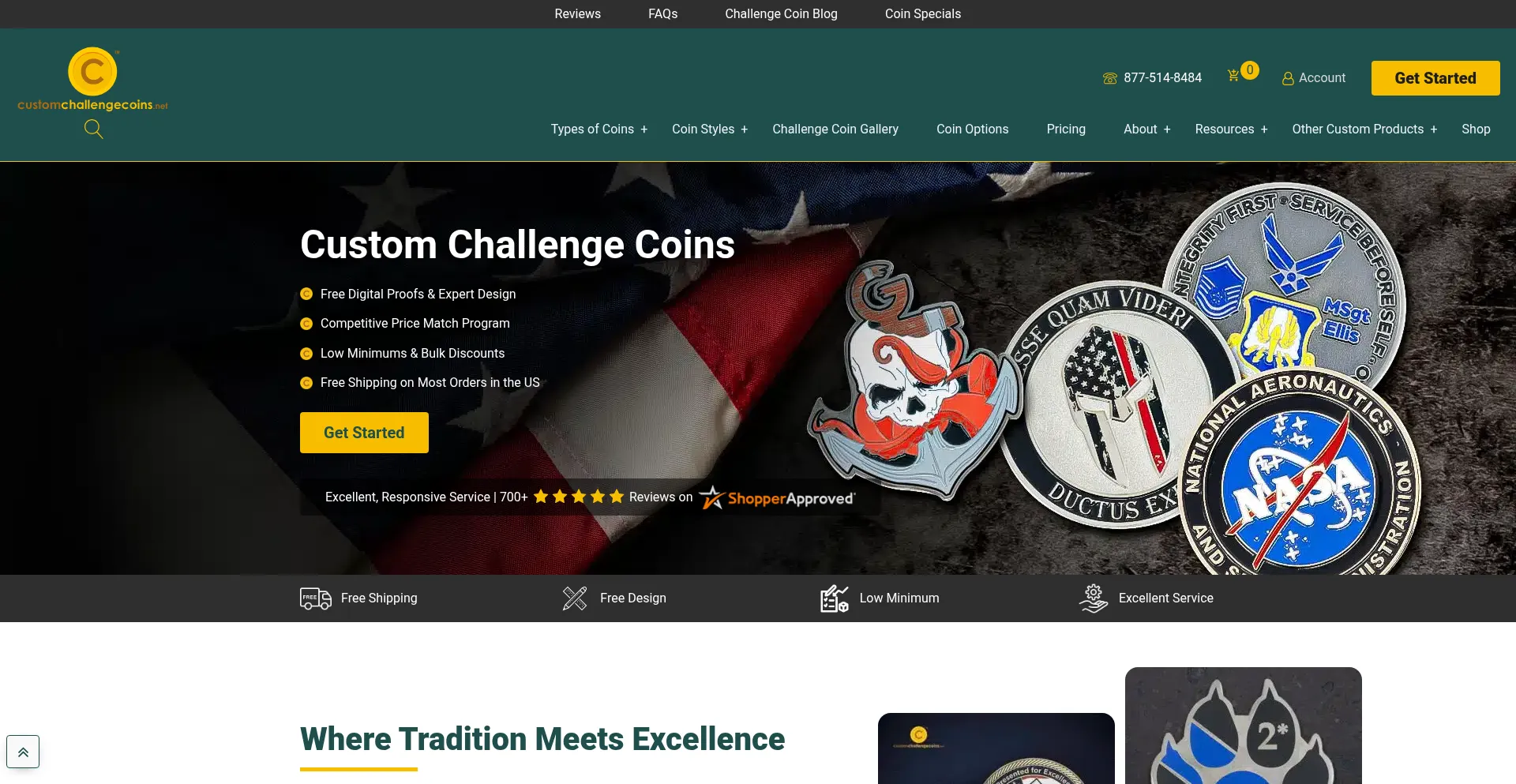 Customchallengecoins.net