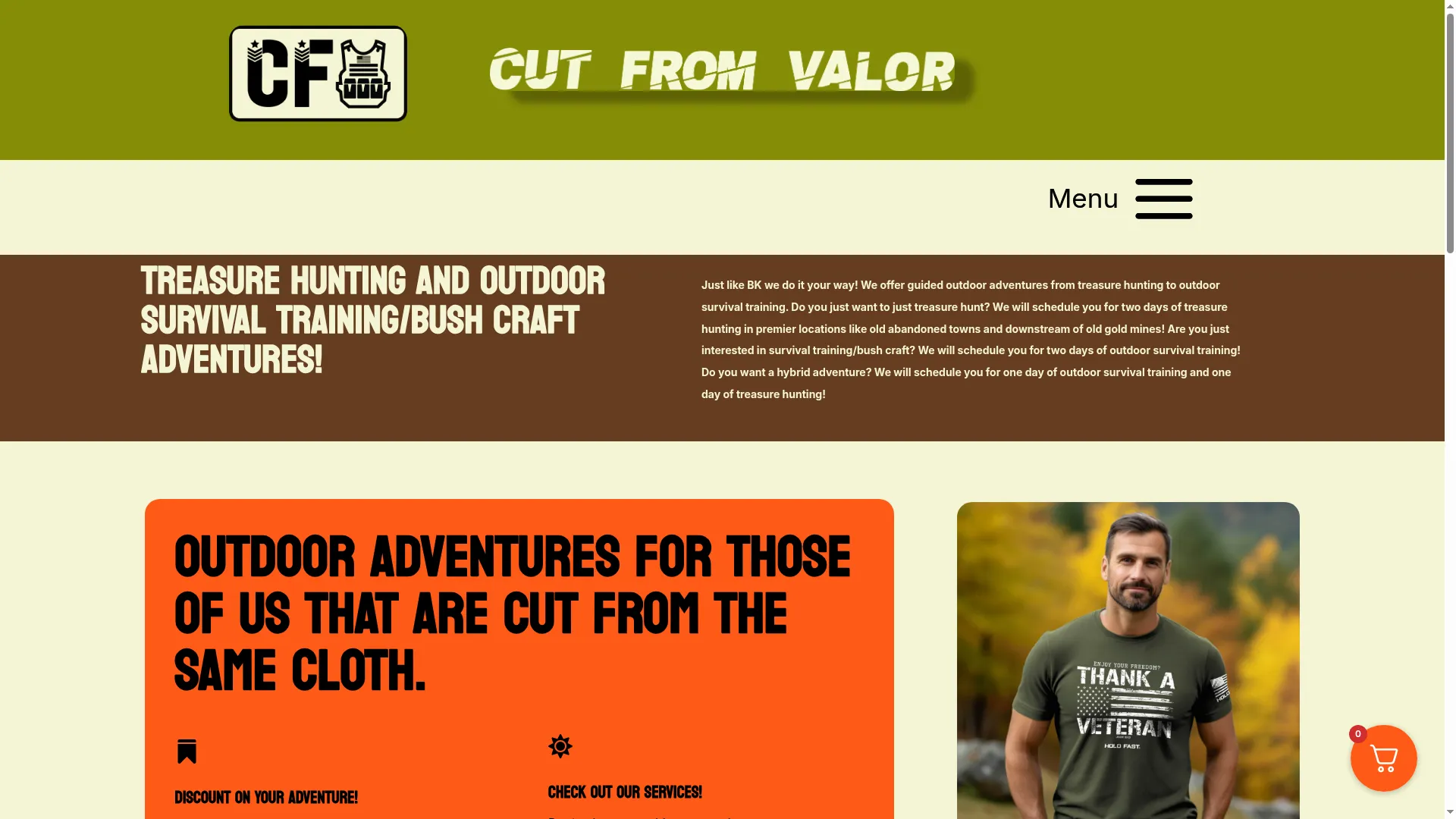Cutfromvalor.com