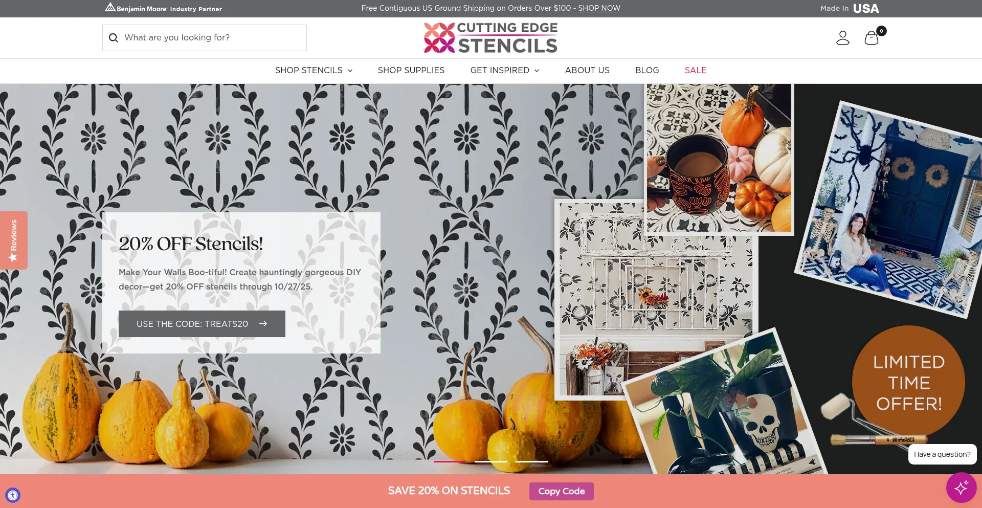 Cuttingedgestencils.com