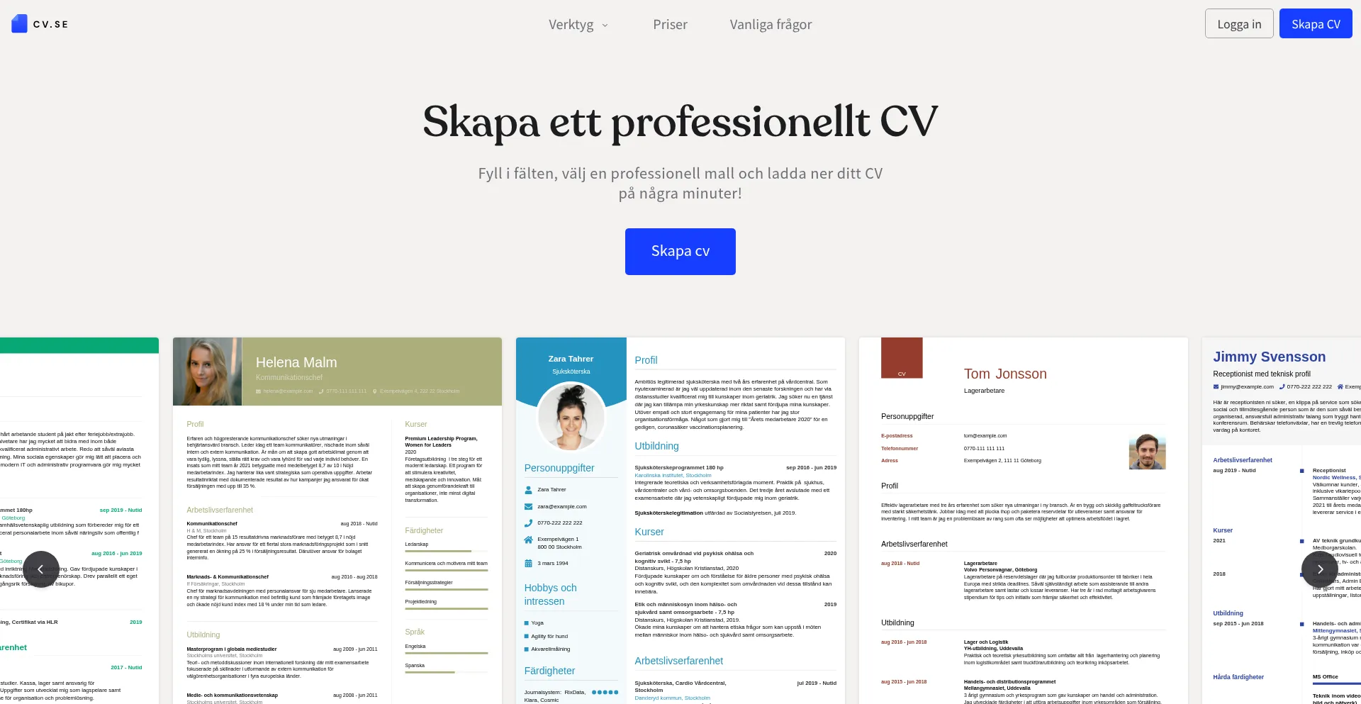 Cv.se