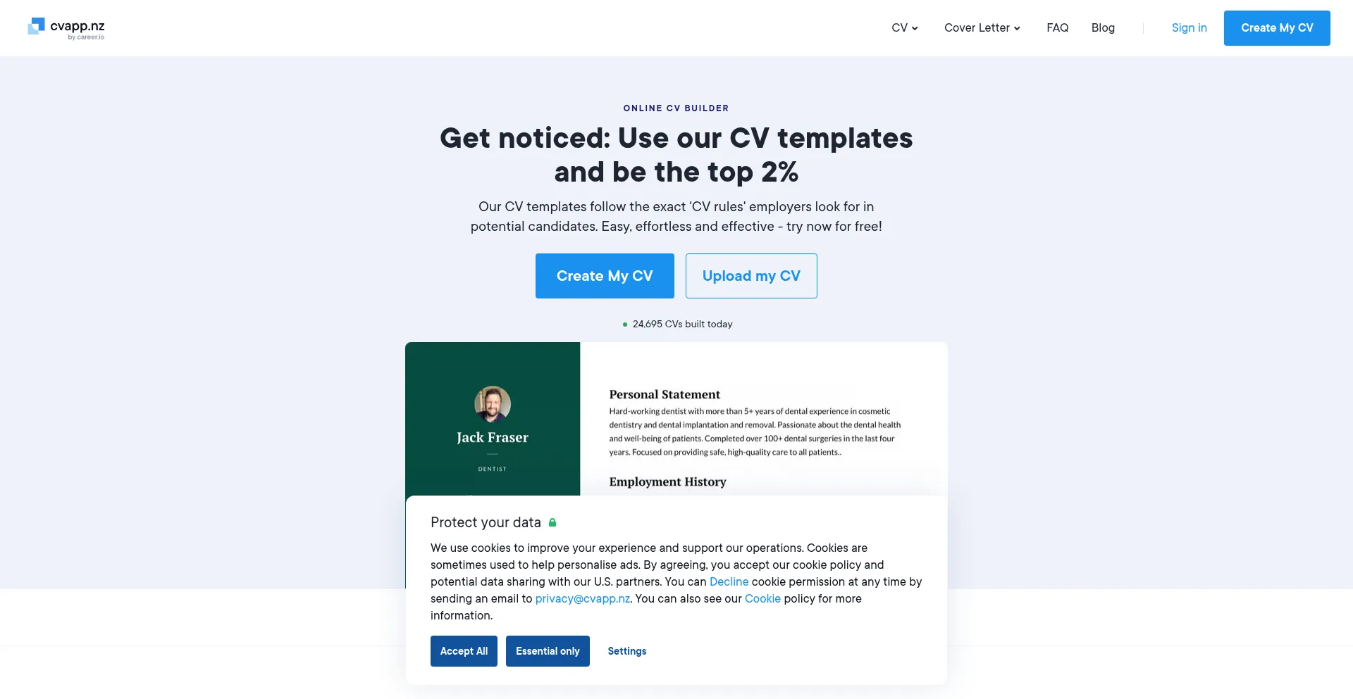 Cvapp.nz