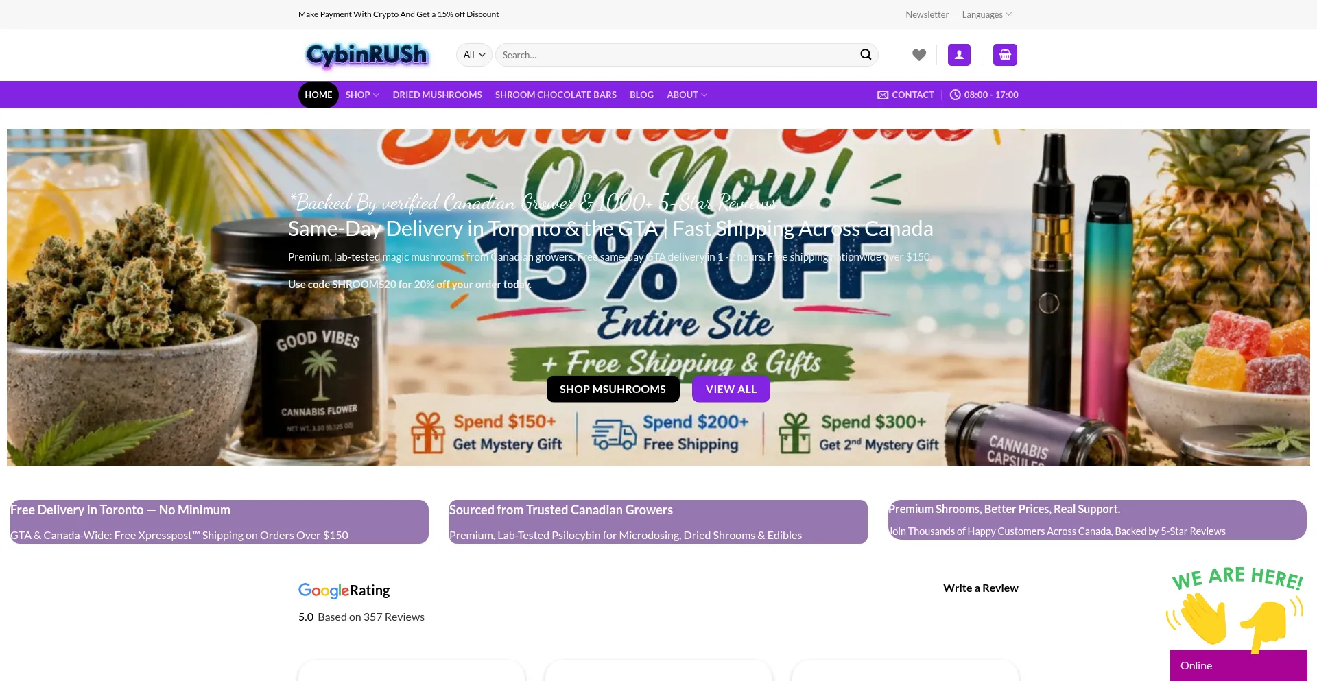 Cybinrushcanada.ca