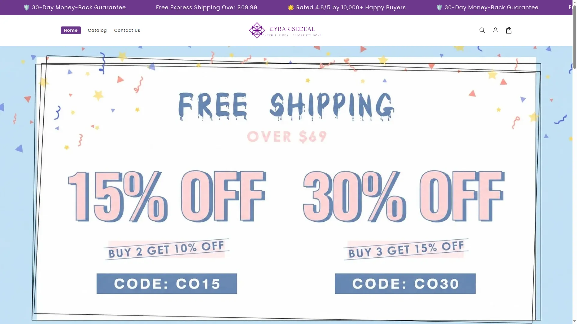 Cyrarisedeal.com