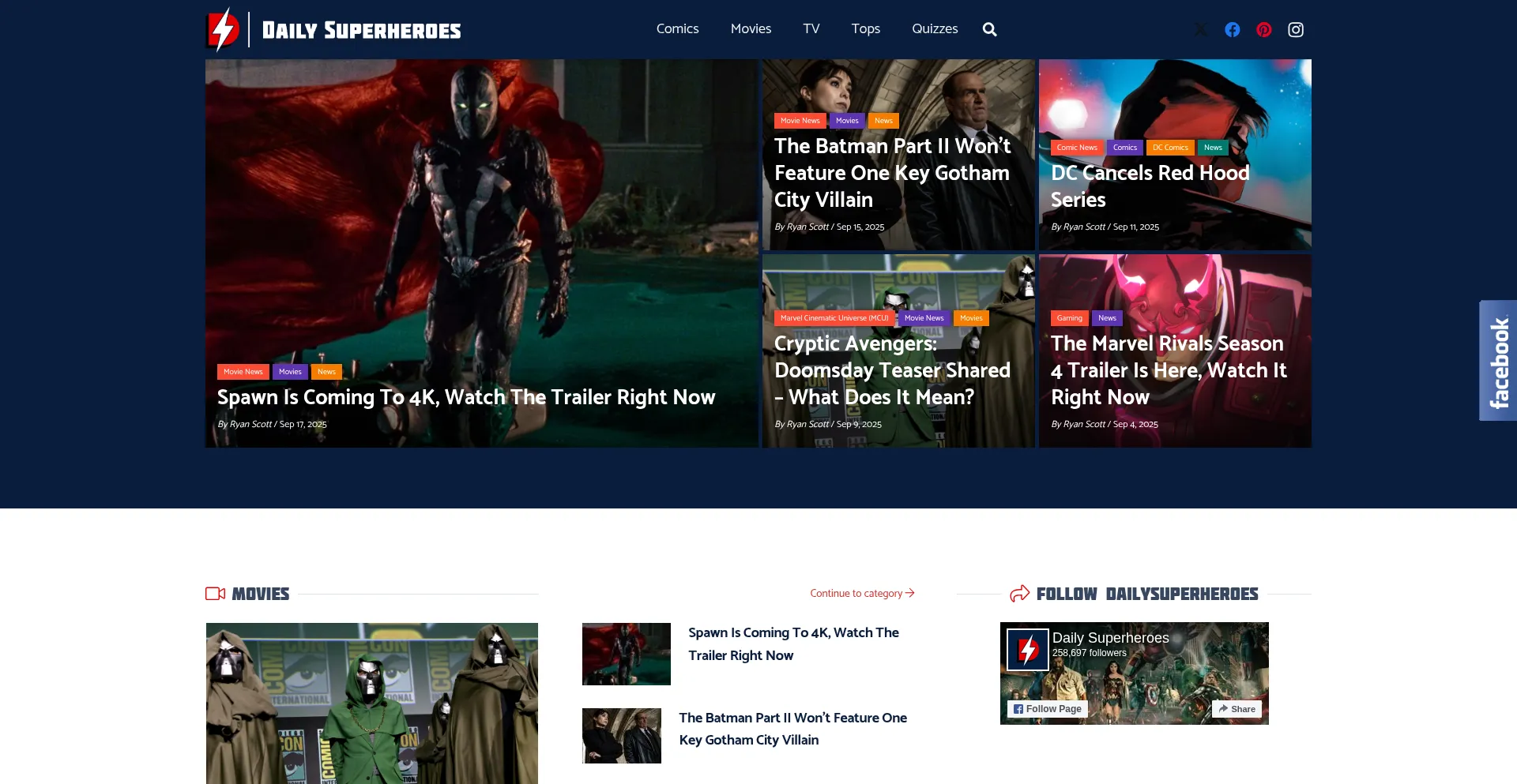 Dailysuperheroes.com