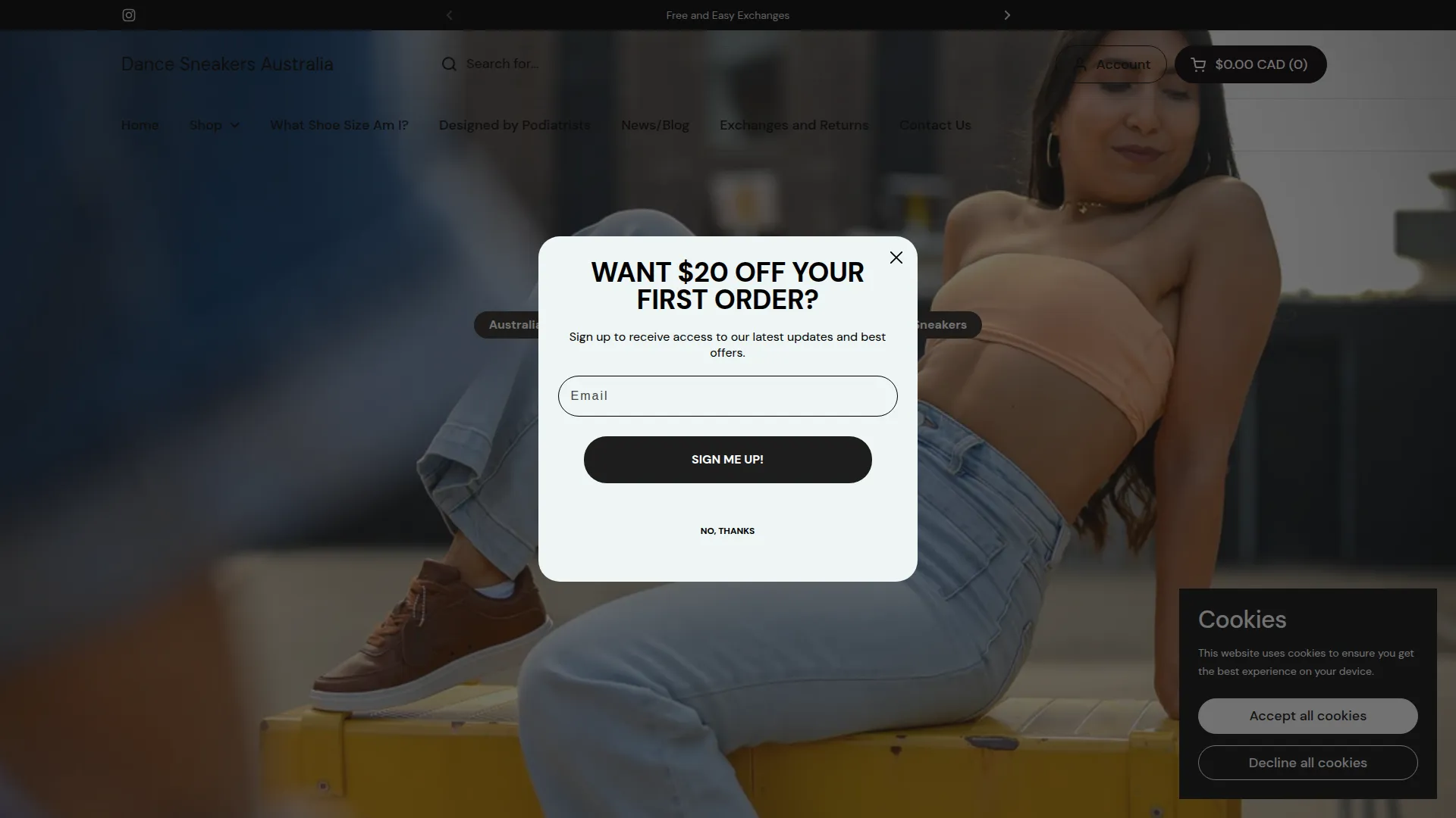 Dancesneakersaustralia.com.au