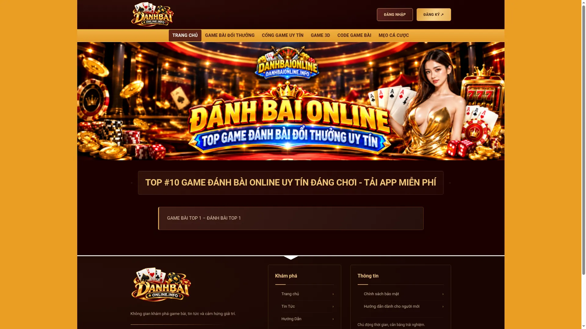 Danhbaionline.info
