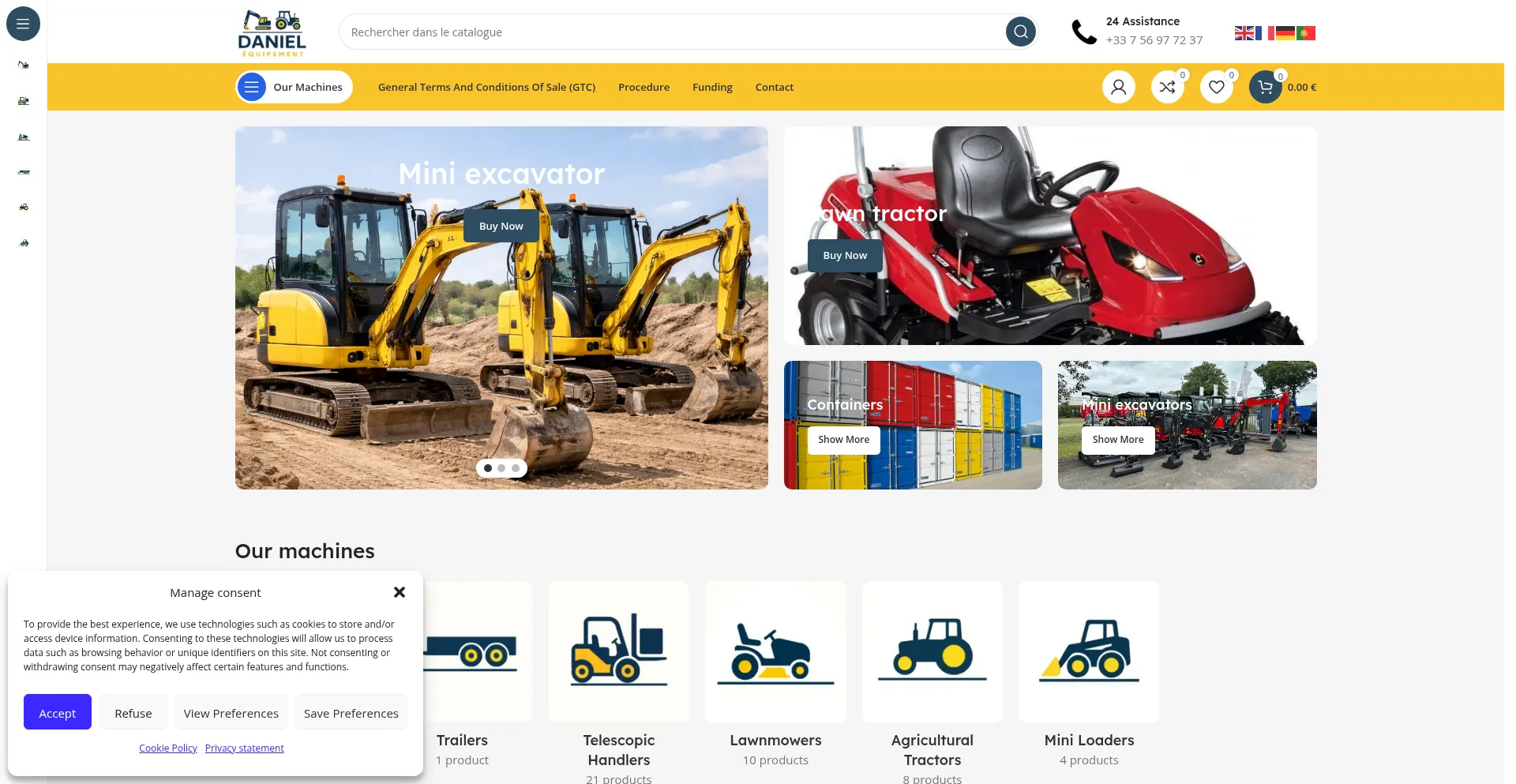 Danielequipements.com