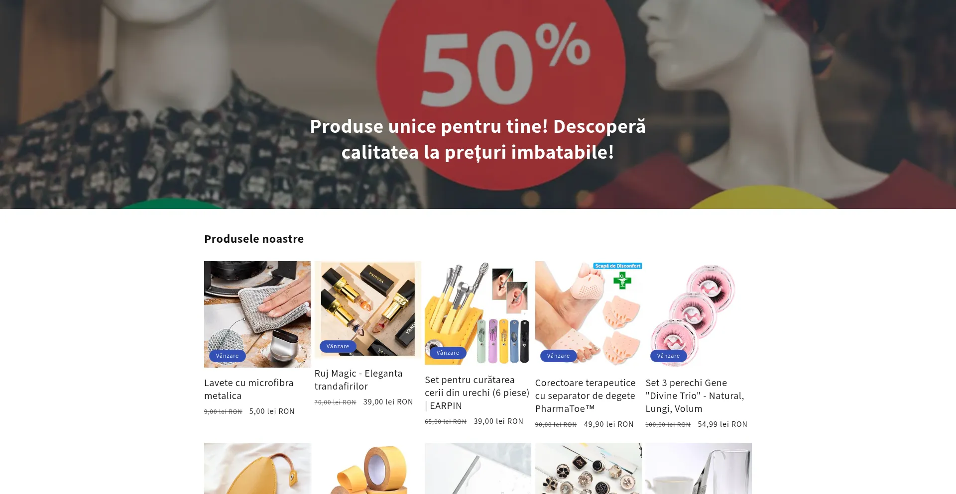 Website screenshot of Danubianoshop.com
