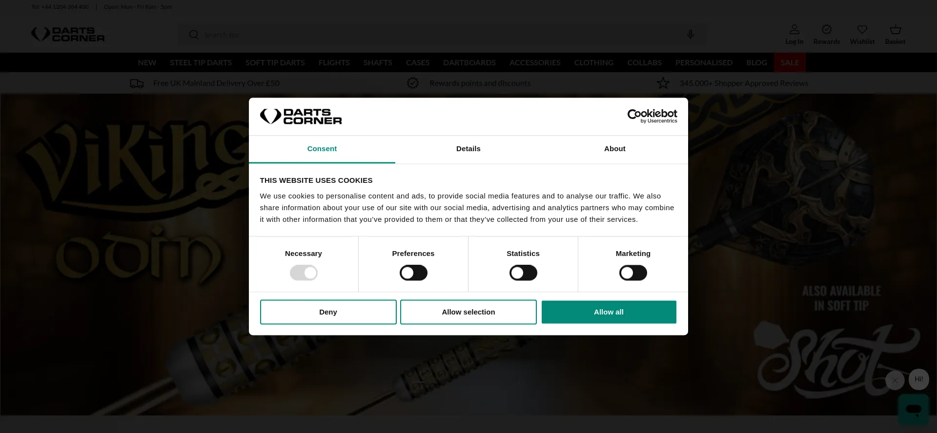 Dartscorner.co.uk