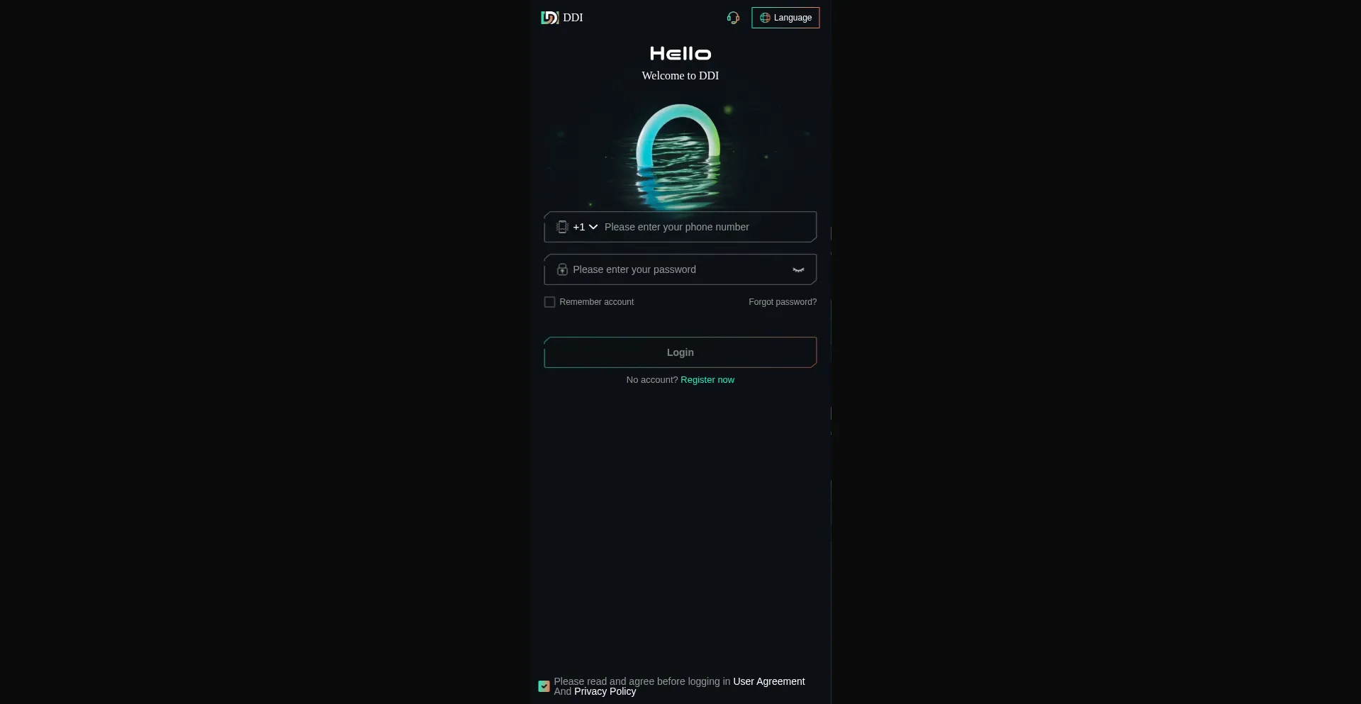 Website screenshot of Data-driveninvesting.vip