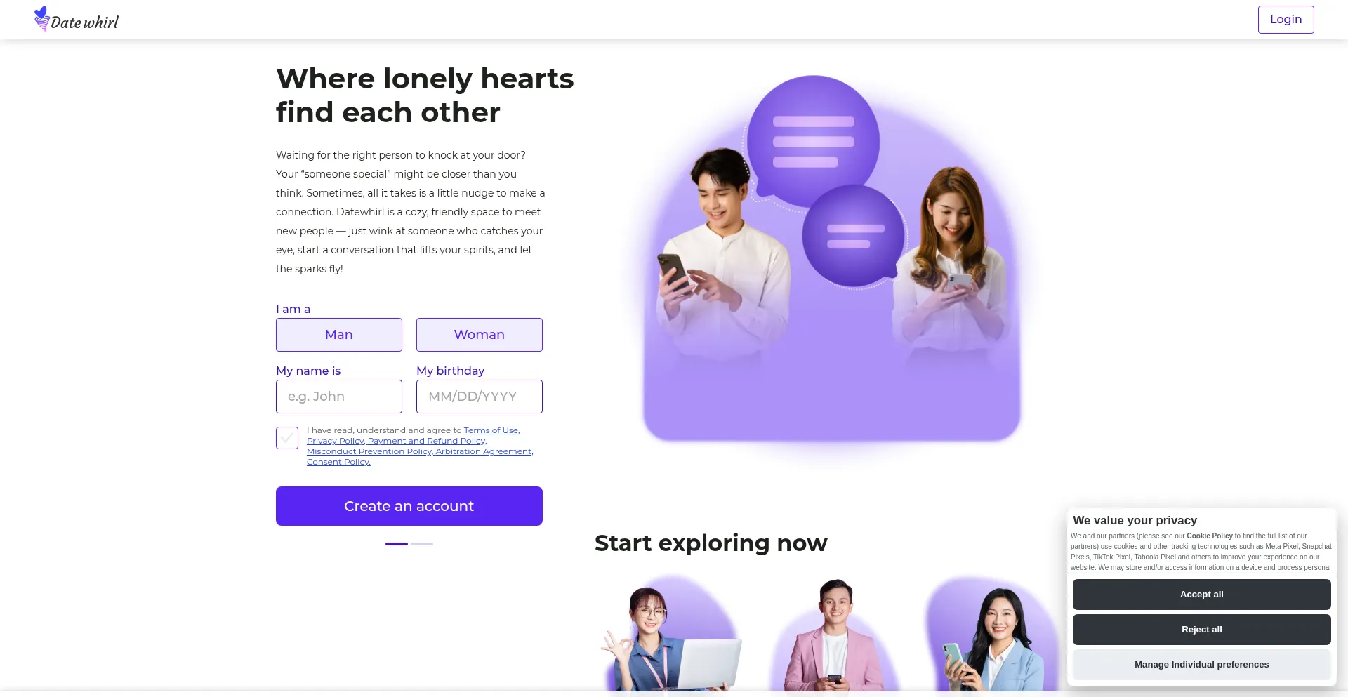 Datewhirl.com