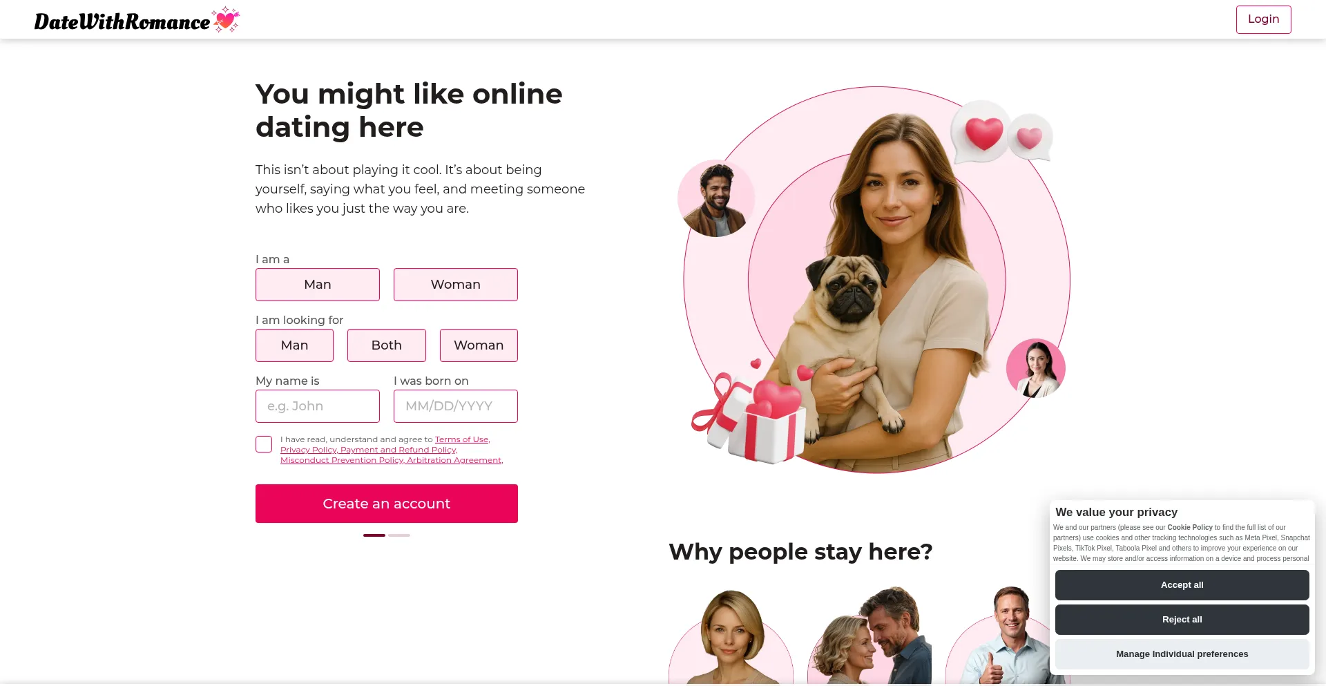 Datewithromance.com