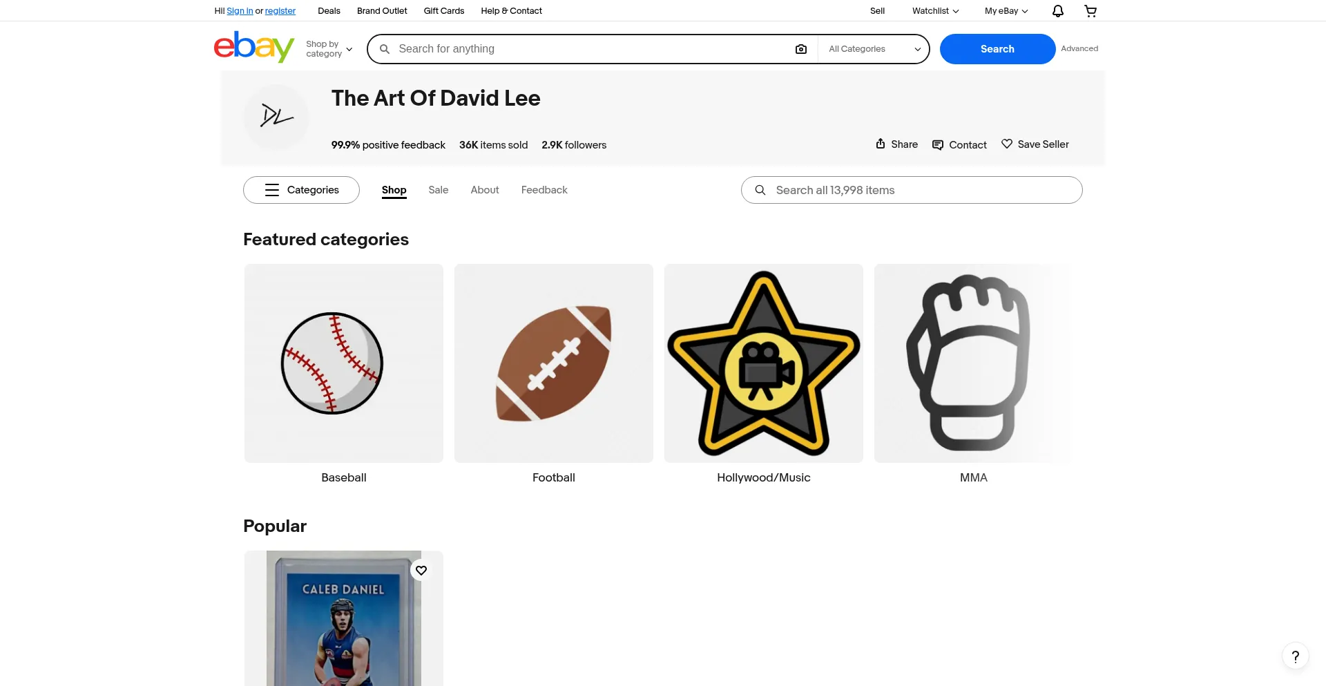 Davidleeartcards.com