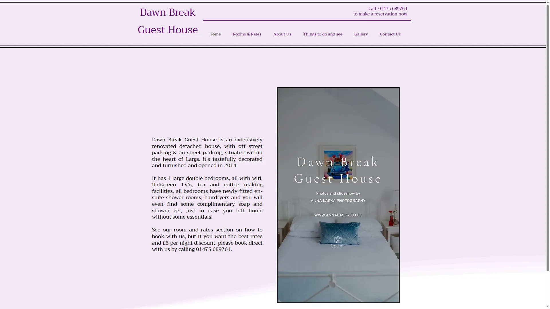 Dawnbreakguesthouse.com