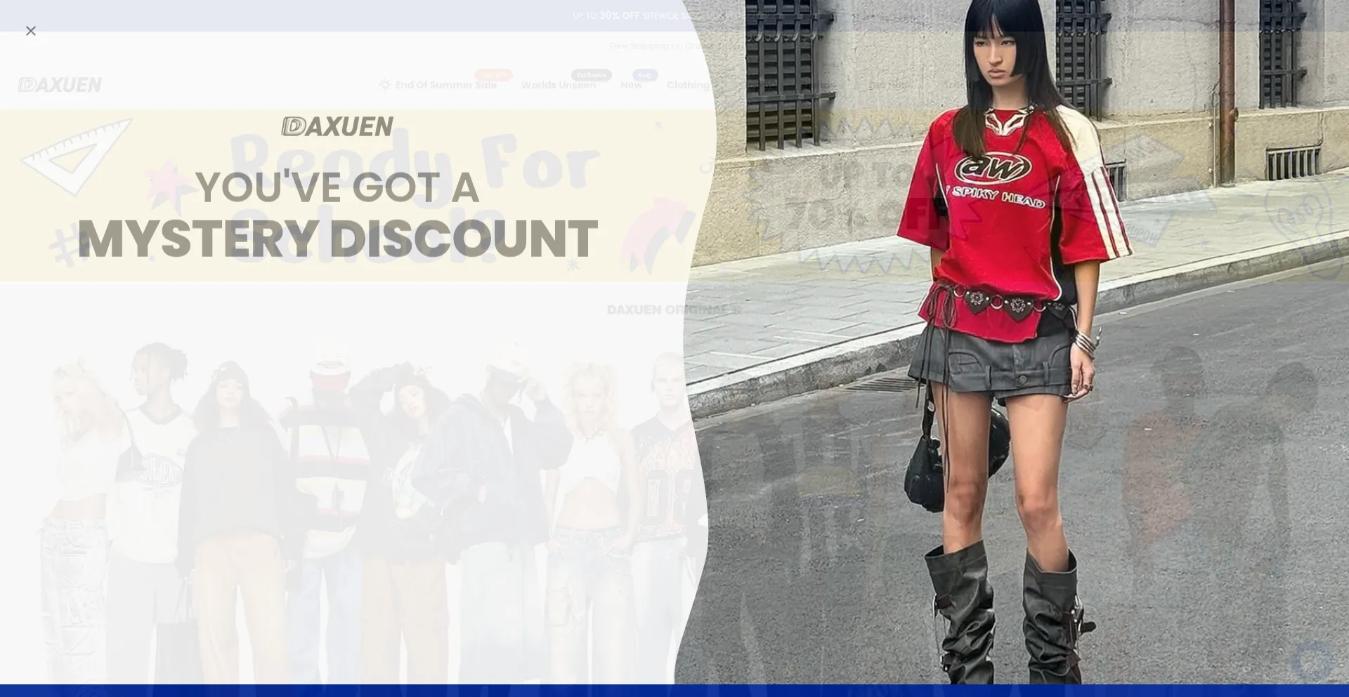 Website screenshot of Daxuen.com