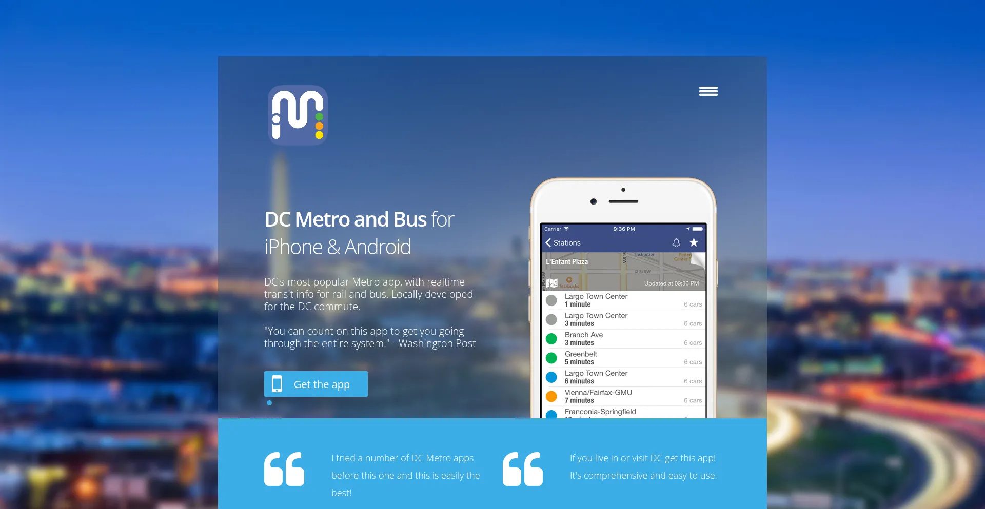 Dcmetroapp.com